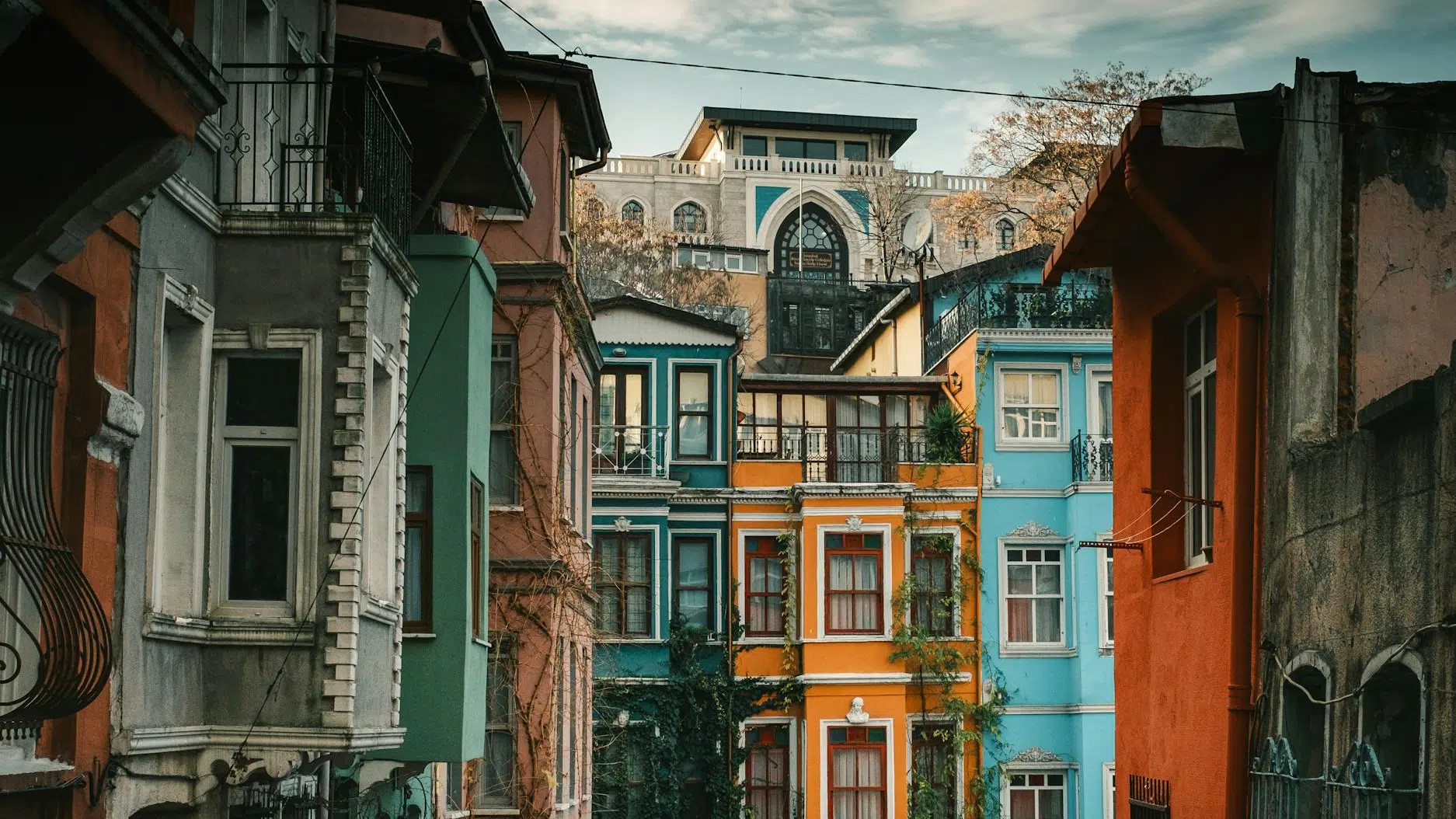 Fener & Balat - Discover Istanbul’s Colorful History with Guided Tours! Colorful Street in Historic Balat, Istanbul