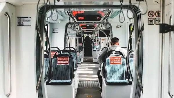 Istanbul Public Transport Tips for First-Time Travelers white and red car interior