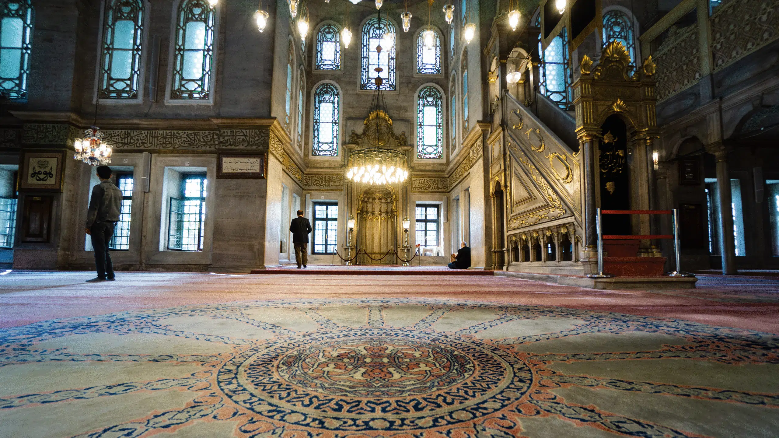 Eyüp Sultan Mosque interior