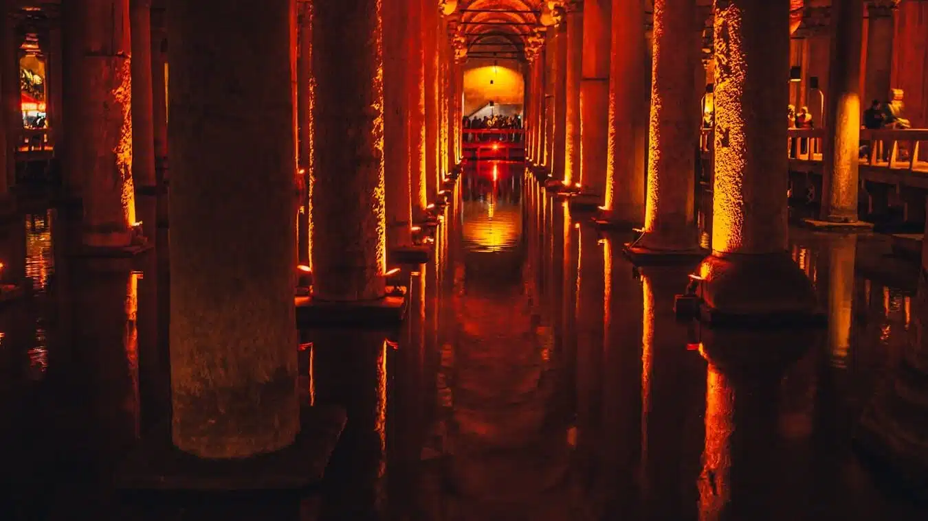 Top Museums You Must Visit Near the Blue Mosque in 2025 Basilica Cistern - brown concrete posts during daytime