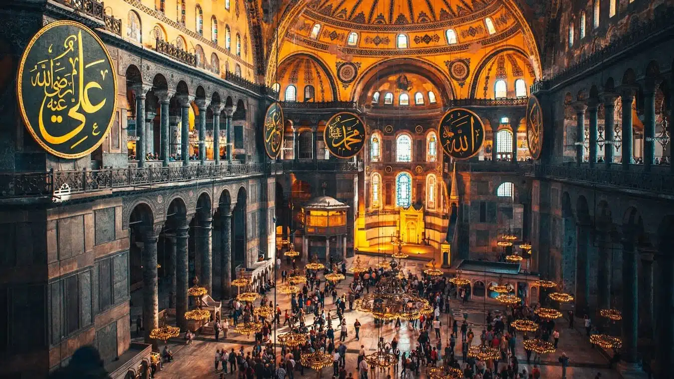 15 Things You Didn't Know About Hagia Sophia people walking on street near brown concrete building during daytime