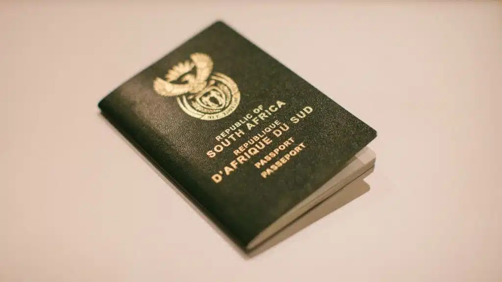 Republic of South Africa passport