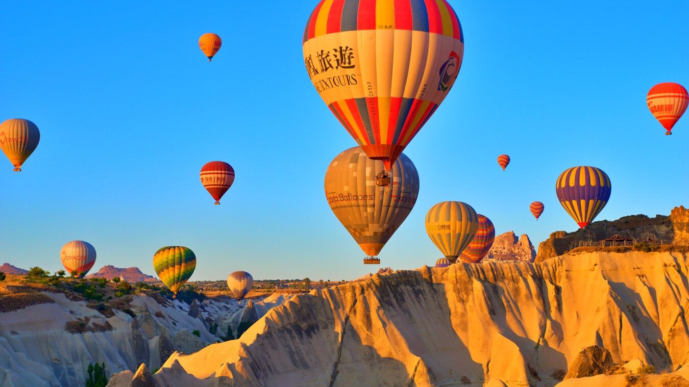 Unforgettable Things to Do in Cappadocia a group of hot air balloons flying in the sky