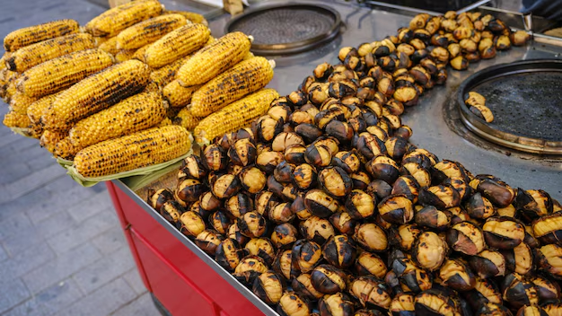 Roasted Chestnuts & Corn – Street Corner Comfort