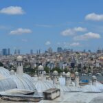 Greek population in Istanbul skyline