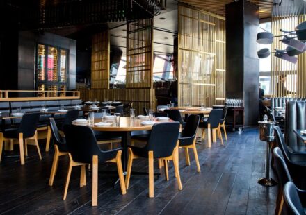 photo of pub set in room during daytime